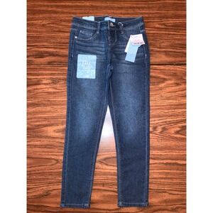 Blue Ink Denim‎ Jeans Dark Wash Skinny Leg Girls Size 8 NWT